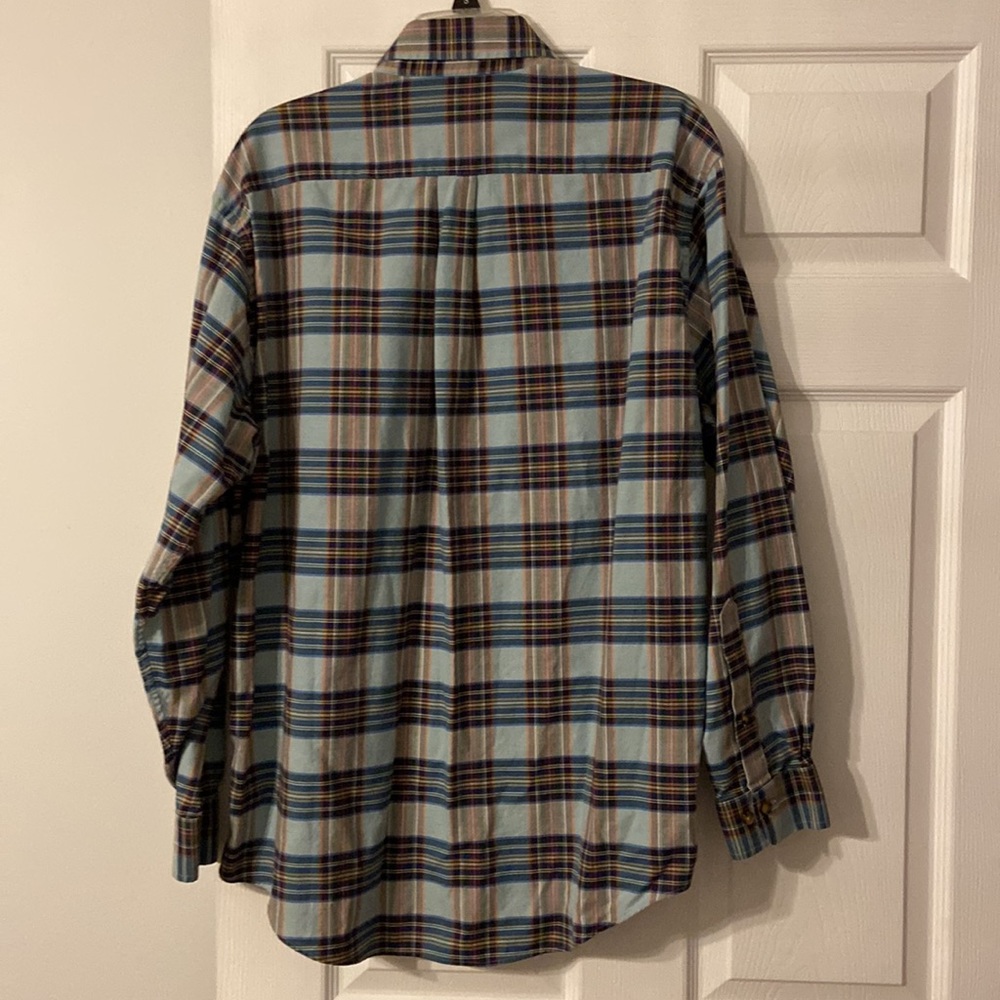 Brooks Brothers Woven in Italy Shirt 100% cotton excellent condition size L - Picture 5 of 7